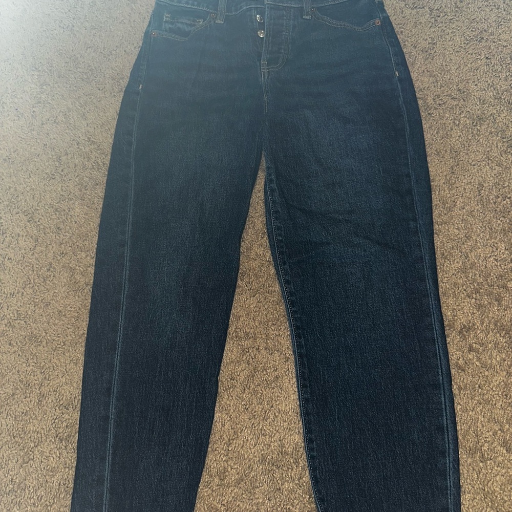Classic Blue Denim Jeans old navy cuffed